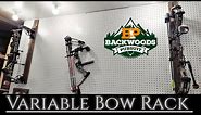 Compound Bow Rack For Wall - Variable Bow Rack