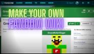How to create your own Fandom wiki
