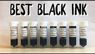 Product Review // Finding The Best Waterproof Black Ink