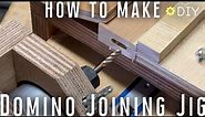 How to make Domino Joining Jig - FREE PLAN - Router Mortising Jig