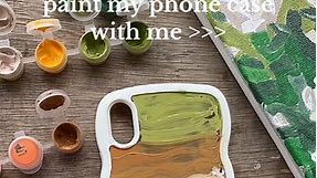 Painting My Favorite Wave Pattern iPhone Case | Digital Oil Paint by Numbers
