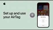 How to set up and use your AirTag | Apple Support