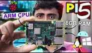 RASPBERRY PI 5 Released!⚡️ Smallest But Powerful Mini PC Just in 5000rs 🤯 Gaming? Windows11?
