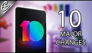 Top 10 MIUI 10 Features - Major Changes!