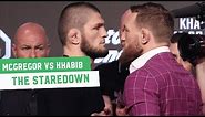 Conor McGregor vs. Khabib Nurmagomedov || The Staredown