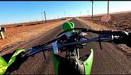 Kawasaki KLX 300R (little review and ride)