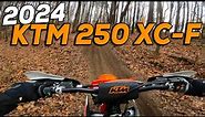 2024 KTM 250 XC-F First Ride & Impressions
