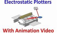 Electrostatic Plotter Simple Knowledge full Animation Video this Example is not 100% Output Devices