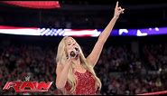 Lilian Garcia kicks off Raw with "The Star-Spangled Banner": Raw, July 4, 2016