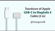 Quick & Easy | Latest Teardown of Apple USB-C to MagSafe 3 Cable (2 m)