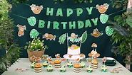 Sloth Birthday Party Decorations Set