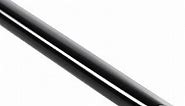 Trim-Lok Edge Guard – Edge Protector Trim for Car Doors, Furniture, Vending Machines, and More – Flexible PVC Plastic with Black Finish – Fits 1/8” Edge, 25’ Length