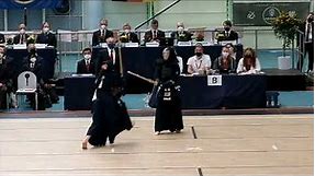 European Kendo Championships 2022. Ladies Individual. Final