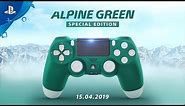 Alpine Green DUALSHOCK 4 | Special Edition Wireless Controller