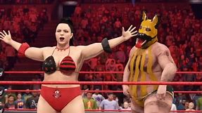 The Dog Vs Nikki Bella | WWE Raw Fight