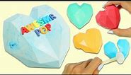 How to Make Rainbow Breakable Chocolate Hearts | Fun & Easy DIY Treats to Try at Home!