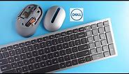 Dell Multi-Device Keyboard Mouse KM7120W - Unboxing, Typing demo and close up look