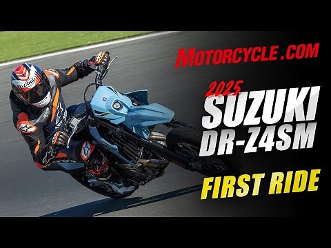 2025 Suzuki DR-Z4SM Review — First Ride