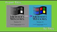 How to Get 256 Colors in Windows 3.1 and 3.11