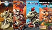 Evolution Of Dry Bowser In Mario Kart Games [2008-2019]