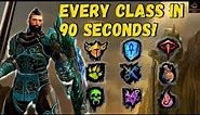 Every Core Class in Guild Wars 2 EXPLAINED in Under 90 Seconds!
