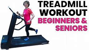 Beginner & Senior Treadmill Walking Workout