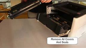 How to Replace HP Q5949X toner Cartridge in HP 1320 or Similar model printer