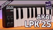 Akai LPK 25 Portable USB MIDI Keyboard - Review & Demo