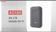 Tenda 4G180 - 4G LTE-Advanced Pocket Mobile Wi-Fi Router
