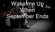 Wake me up when September ends (lyrics) - Green Day
