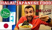ULTIMATE Halal Japanese Food EXPERIENCE IN Osaka Japan Ramen & More!!!