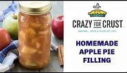 HOMEMADE APPLE PIE FILLING - an easy recipe!