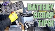 Battery Scrapping - Finding Lead - Scrap Metal For Beginners Tips and Tricks!