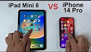 iPhone 14 pro vs iPad Mini 6 - SPEED TEST