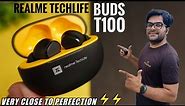 realme Techlife Buds T100 True Wireless Earbuds Unboxing & Detailed Review ⚡⚡