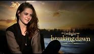 'Breaking Dawn 2' Kristen Stewart Interview