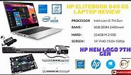 HP Elitebook 840 G5 Review | Intel Core i5-7th generation | How to Check laptop Before buying?