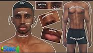 HOW TO CREATE A REALISTIC SIM TUTORIAL | MALE EDITION | SIMS 4 CAS + CC LINKS