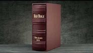 1611 King James Bible Super Deluxe Genuine Leather Full-Size Facsimile Reproduction