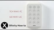 XFINITY Home Battery Replacement: XHK1 Keypads