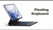 Dexnor Magic Style Keyboard Case for Samsung Galaxy Tab S9+ S9 FE+ S8+ S7 FE S7+