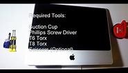 Data Recovery on iMac 20” A1224 – First Step Removing hard drive from iMac 20” A1224