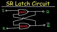 SR Latch Circuit Using NAND Gates