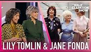 Jane Fonda & Lily Tomlin Dish On Dolly Parton Reunion For 'Grace and Frankie'