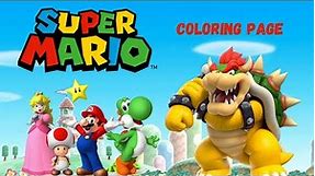 Super Mario Coloring Page Tutorial: From Beginners to Advanced Techniques