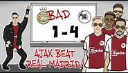 🤯Ajax beat Madrid!🤯 REAL ARE BAD! Ajax win 4-1 (Champions League Parody Goals Highlights Tadic)