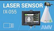 Keyence IX-055 laser sensor