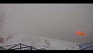 WATCH LIVE: Hurricane-force wind gusts in Fairport Harbor during Ohio winter storm