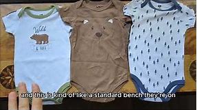 Baby Baby Cotton Bodysuits