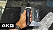 AKG D5 Vocal Dynamic microphone unboxing.#proaudio #akg #microphone